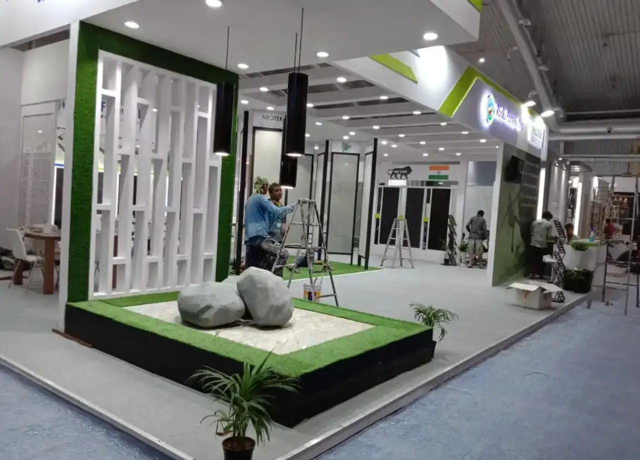 Exhibition Stand at worldwide Show – Designed by The Propshop